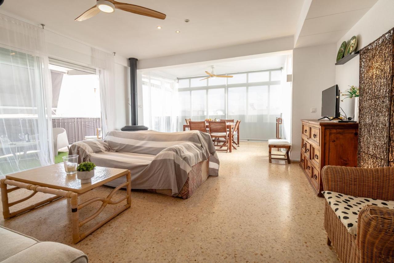 Super Apartamento A Un Paso Del Mar Oliva Exterior foto
